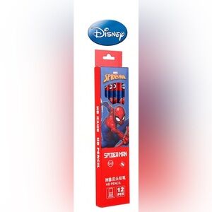12 pcs spider-man pencils - Hb pencils